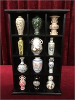 Miniature Vase Collection w/ COA Nov 1980