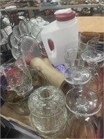 GLASSWARE W EGG TRAY