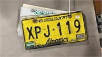CANADIAN AND U.S. LICENSE PLATES