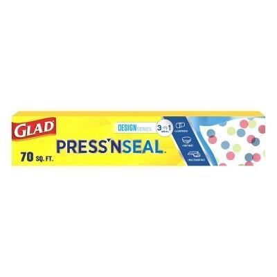 6 Pk- Glad Press'N Seal Plastic Food Wrap
