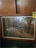 Framed Deer Print