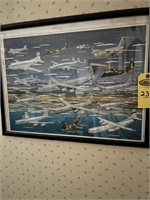 2 Prints - Military Planes Of Viet Nam And