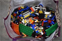 7.5lbs Lego Building Bricks, Base Plates, Wheels