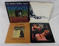 Lot Of Eric Clapton Records Vinyl Slowhand & More