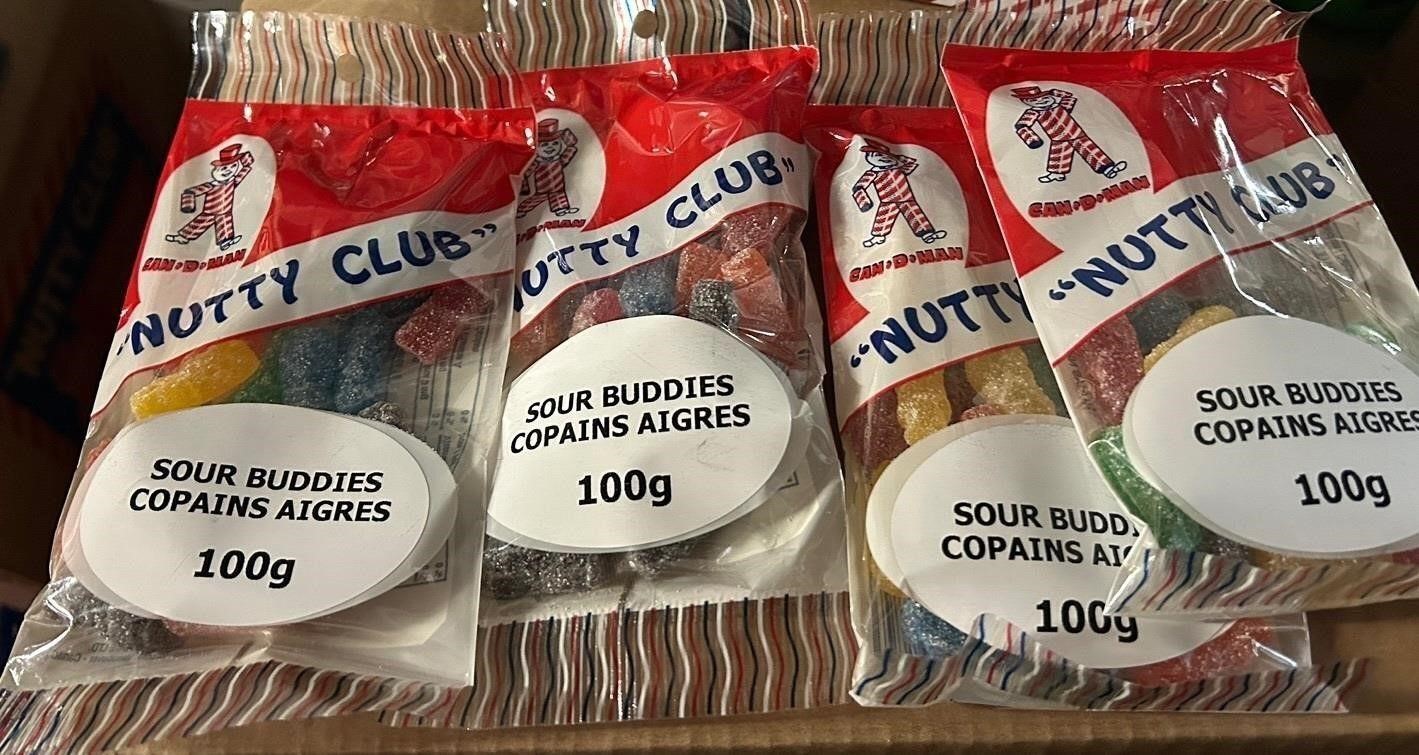 NEW (4x100g) Sour Buddies Gummy Candy