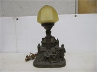 ANTIQUE "SERENADE" LAMP - LIGHT METAL