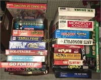 2 BOX LOT OF BOARD GAMES