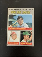 1970 Topps Killebrew Jackson American League Home