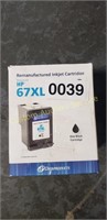 2 REMANUFACTURED INKJET CARTRIDGES BLACK