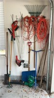 Yard Tools incl Blower and Weedeater