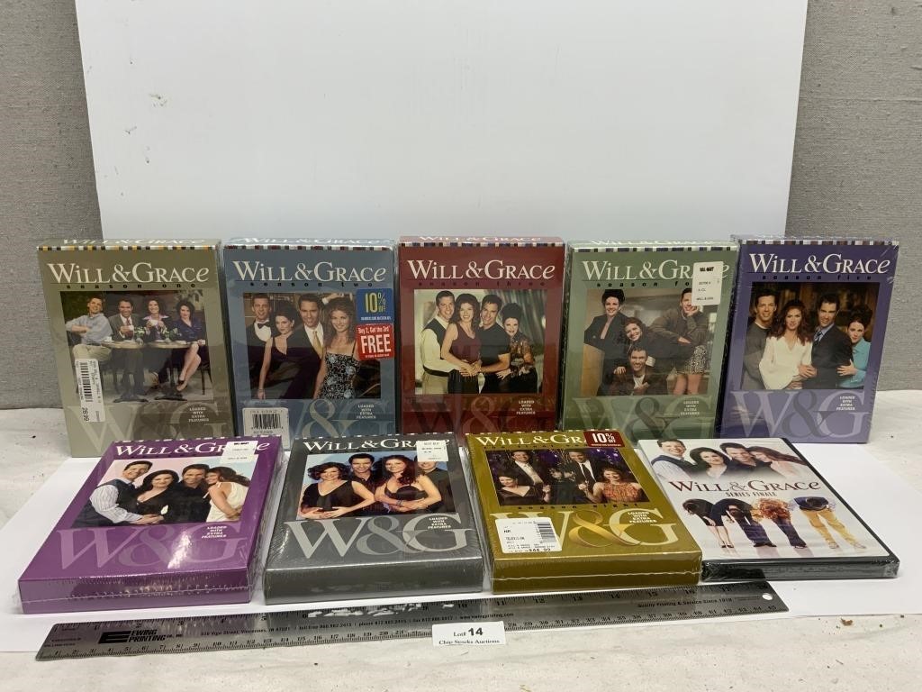 Sealed Will & Grave all 8 Seasons DVDS & Series