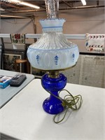 ALADDIN LAMP LINCOLN DRAPE LAMP Royal blue, blue