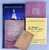 Lansing, Michigan Historical Books & City Plans