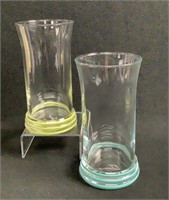 Lot of 2 Fiesta Beverage Glasses