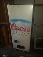 Coors light beer dispenser. Working