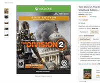 Tom Clancy's The Division 2 Gold Steelbook Edition