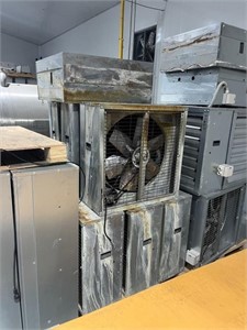 8 Steel 800mm x 800mm x 350mm Extraction Fans