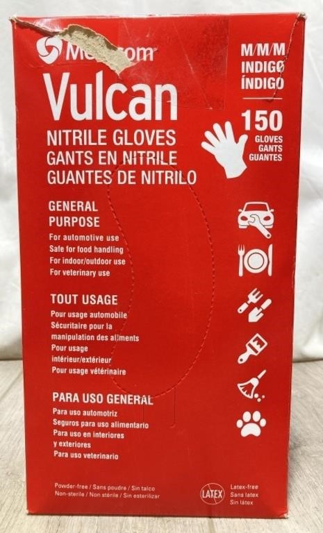 Medicom Vulcan Nitrile Gloves Medium