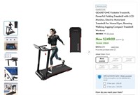 E6255  GEARSTONE Foldable Treadmill