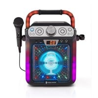 Singing Machine SML682BTBK Groove Cube Karaoke