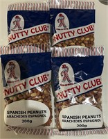 NEW (4x200g) Nutty Club Spanish Peanuts