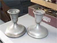 Plated candleholders