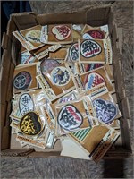Large Lot of Iron On/Sew On Patches (pre barcode)