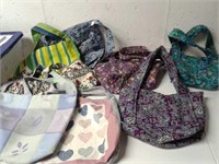 Quilted purses and totes