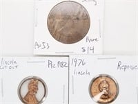 Coin lot with 1945 Island of Jersey 1/12th schilli