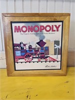 Monopoly Game in Wooden Box
