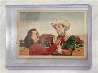 1952 Roy Rogers Trade Card