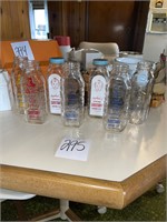 VTG Sanitary Johnstown glass baby bottles lot