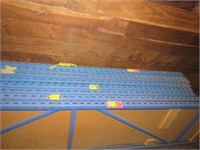 PALLET RACKING BLUE.  BRING HELP TO REMOVE