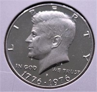 SILVER PROOF 1976 S KENNEDY HALF DOLLAR