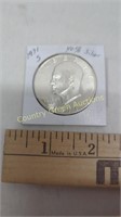 1971 Eisenhower Silver Dollar Coin