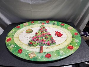 Holiday Platter with Tree