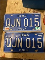 License plates