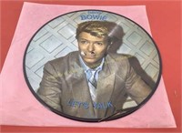 David Bowie Lets Talk LP picture disc