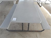 6-Foot Plastic Picnic Table