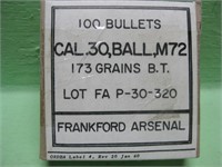 Sealed Box Bullets - 100 Count