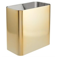 ```
mDesign 2.4 Gal Trash Bin, Soft Brass
```