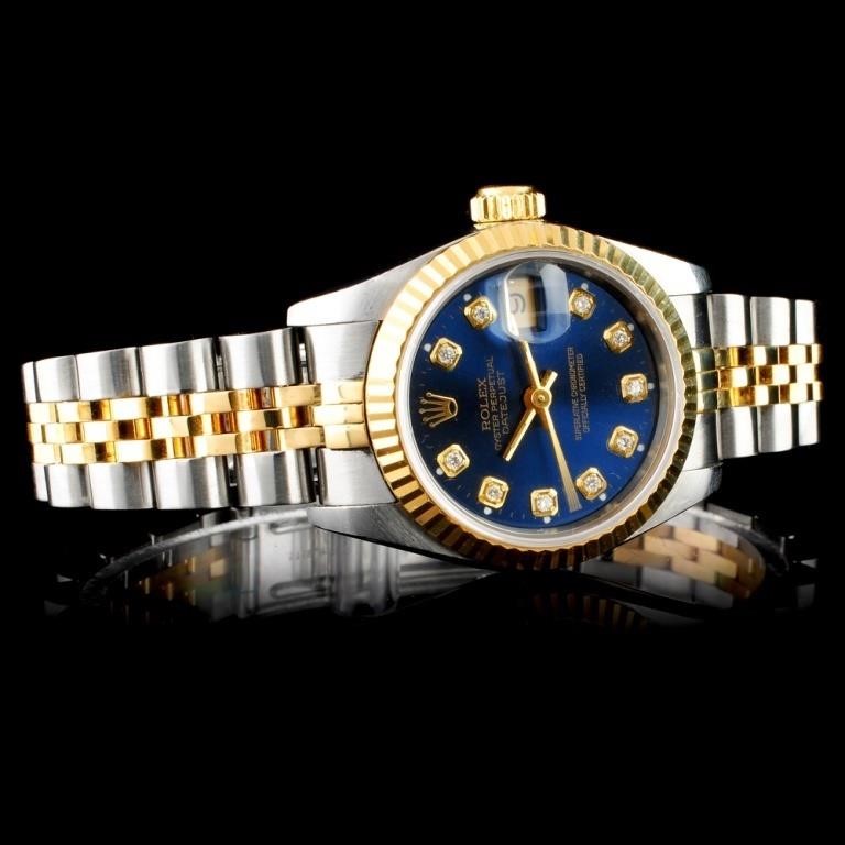 Rolex DateJust Ladies Wristwatch - 18K & SS