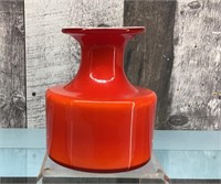 Holmegaard Carnaby red vase 10.5cm