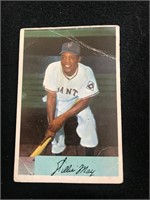 1954 Bowman #89 Willie Mays HOF Poor grade Conditi