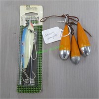Fishing Lure & Casting Weights - As Pictured