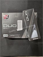 12ct wilson duo soft golf balls (display area)