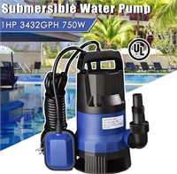 POOL SUBMERSIBLE WATER PUMP CLEANER 750W