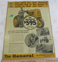 The General fold-out brochure