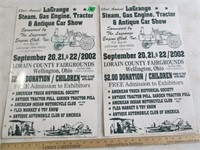 2 LaGrange Show posters, 2002