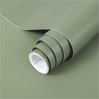 practicalWs Sage Green Wallpaper Stick and Peel Gr